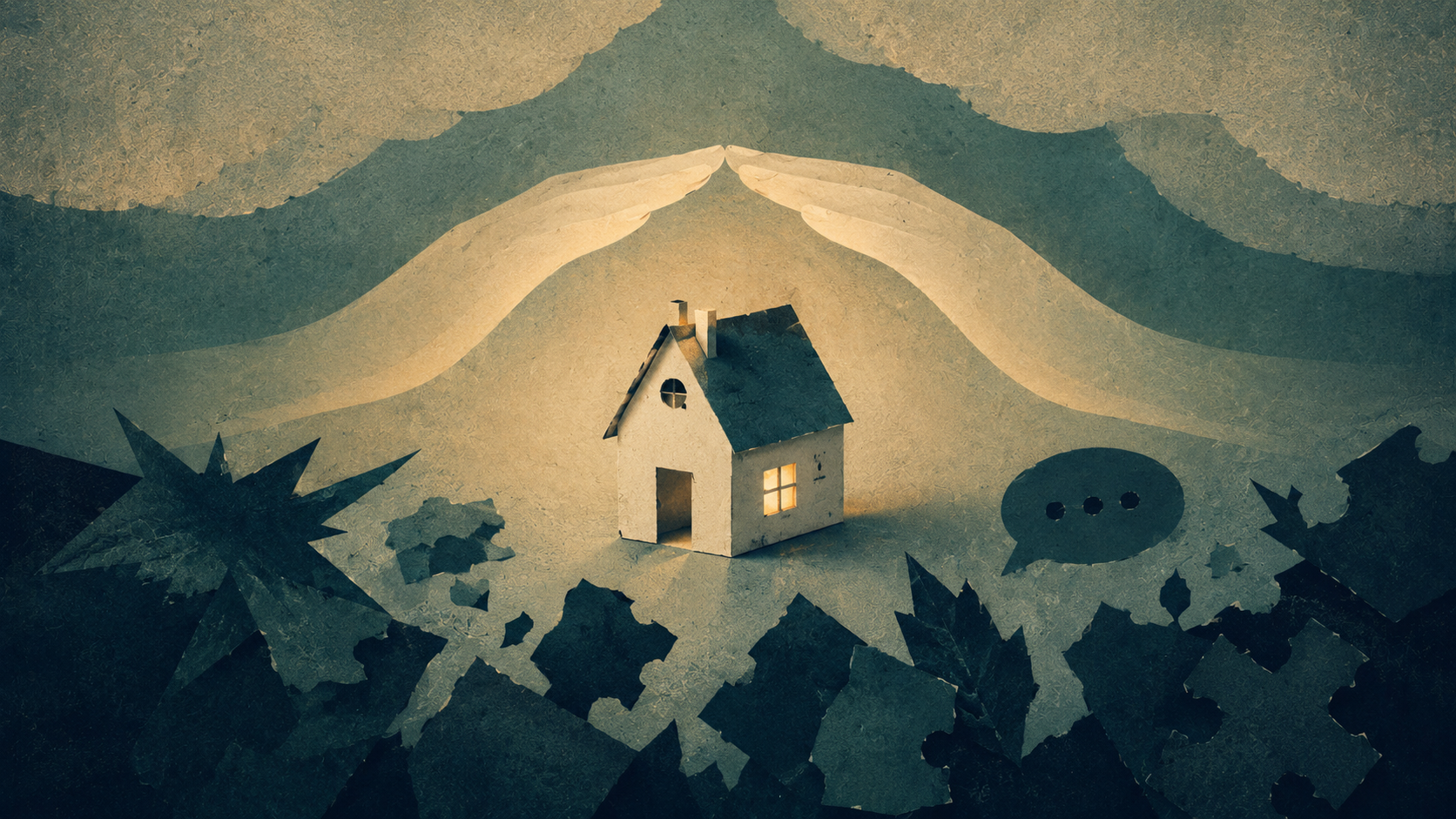 Illustration — protection et accompagnement